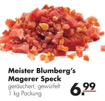 Handelshof Meister Blumberg's Magerer Speck 1kg Angebot