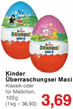 Jawoll Kinder Überraschungsei Maxi Angebot