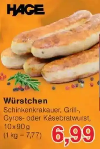 Jawoll HAGE Würstchen Angebot