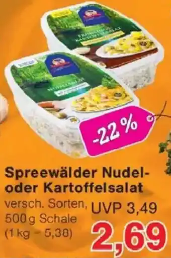 Jawoll Spreewälder Nudel oder Kartoffelsalat Angebot