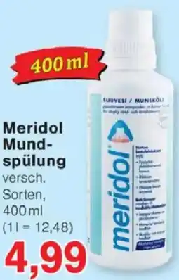 Jawoll Meridol Mundspülung Angebot