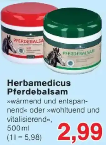Jawoll Herbamedicus Pferdebalsam Angebot