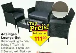 Jawoll 4-teiliges Lounge-Set Angebot