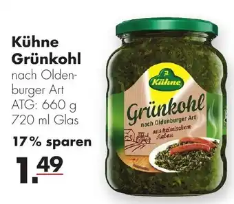 Handelshof Kühne Grünkohl 720ml Angebot