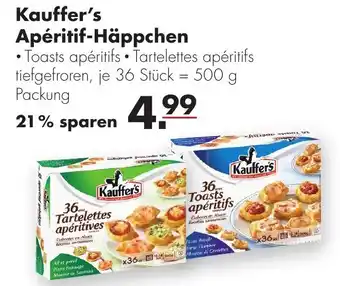 Handelshof Kauffer's Apéritif Häppchen 500g Angebot