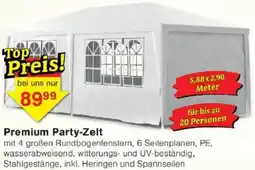 Jawoll Premium Party-Zelt Angebot