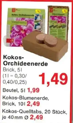 Jawoll Kokos Orchideenerde Angebot
