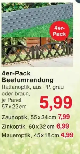 Jawoll 4er Pack Beetumrandung Angebot