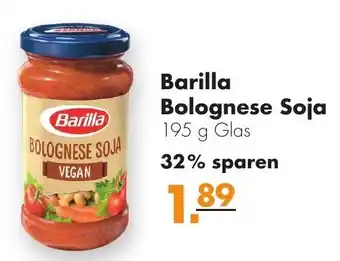 Handelshof Barilla Bolognese Soja 195g Angebot