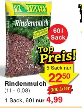 Wiglo Wunderland PROFIGREEN Rindenmulch Angebot