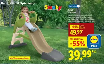 Lidl Smoby Rutsche Angebot