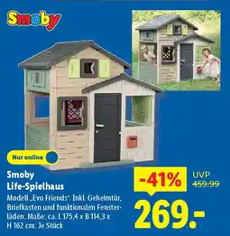 Lidl Smoby Life-Spielhaus Angebot