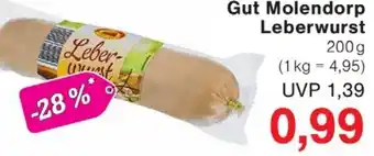 Wiglo Wunderland Gut Molendorp Leberwurst Angebot