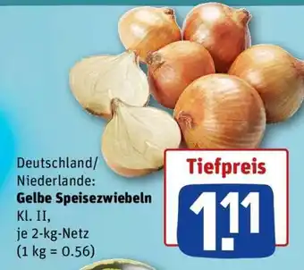 REWE Gelbe Speisezwiebeln Angebot