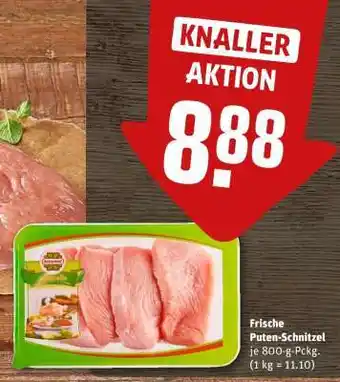 REWE Frische Puten Schnitzel Angebot