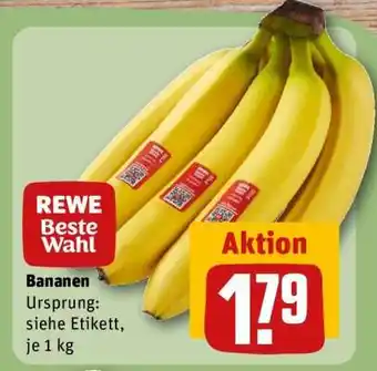 REWE Bananen Angebot