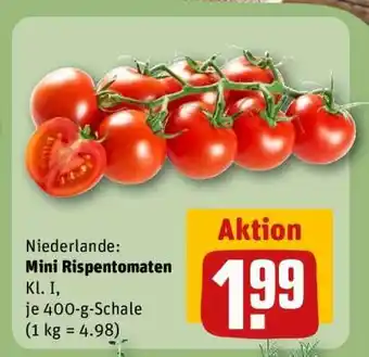 REWE Mini-Rispentomaten Angebot