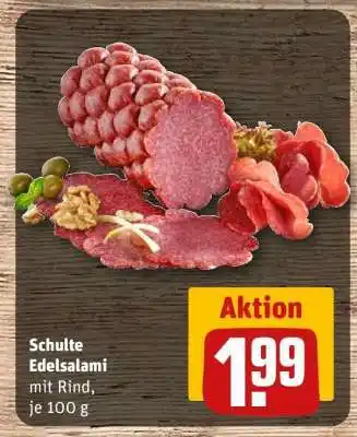 REWE Schulte Edelsalami Angebot