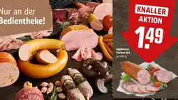REWE Jagdwurst Pariser Art Angebot