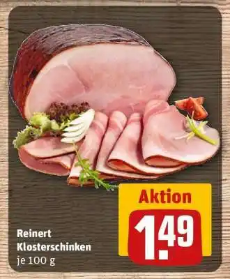 REWE Reinert Klosterschinken Angebot