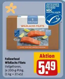 REWE followfood Wildlachs-Filets Angebot