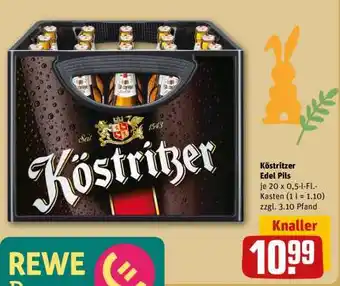 REWE Köstritzer Edel Pils Angebot