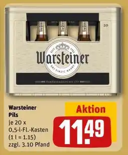 REWE Warsteiner Pils Angebot