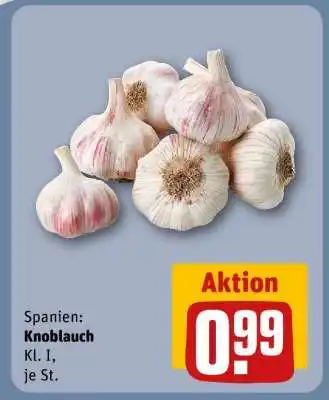 REWE Knoblauch Angebot
