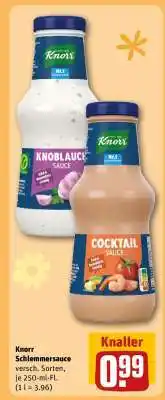 REWE Knorr Schlemmersauce Angebot