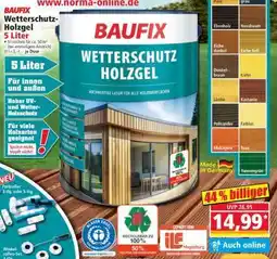 Norma BAUFIX Wetterschutz-Holzgel 5 Liter Angebot
