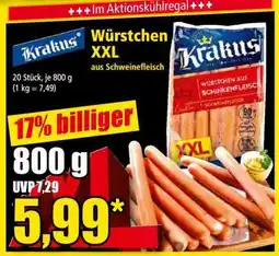 Norma Würstchen XXL Angebot