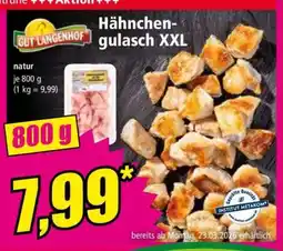 Norma Hähnchengulasch XXL Angebot