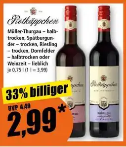 Norma Rotkäppchen Angebot
