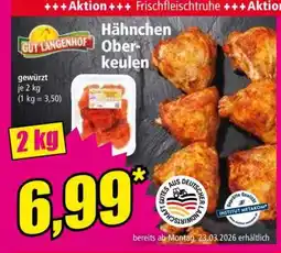 Norma Hähnchen Oberkeulen Angebot