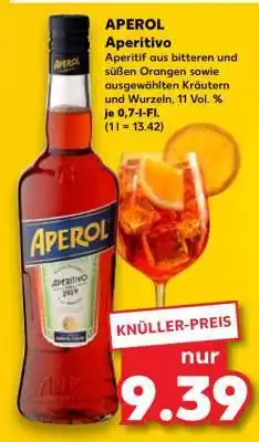 Kaufland APEROL Aperitivo Angebot