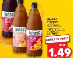 Kaufland HOHES C Fruchtsaft Angebot