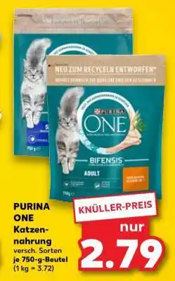 Kaufland PURINA ONE Katzennahrung Angebot