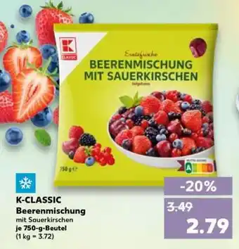 Kaufland K-CLASSIC Beerenmischung mit Sauerkirschen Angebot