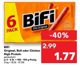 Kaufland BIFI Original, Roll oder Chicken High Protein Angebot