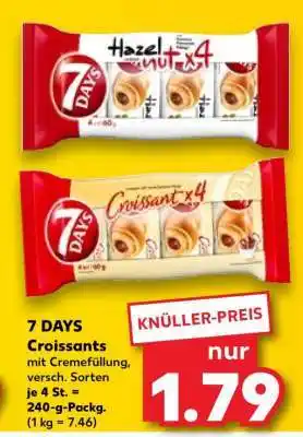 Kaufland 7 DAYS Croissants Angebot