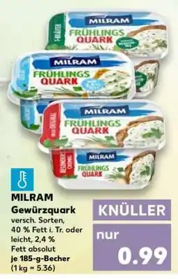Kaufland Milram Gewürzquark Angebot