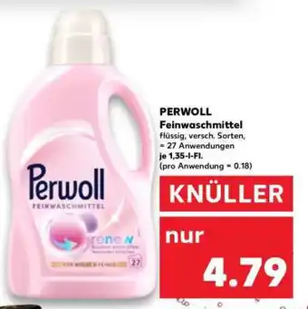 Kaufland Perwoll Feinwaschmittel Angebot