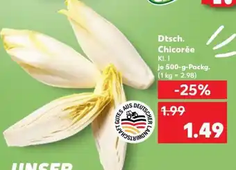 Kaufland Dtsch. Chicorée Angebot