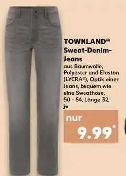 Kaufland TOWNLAND Sweat-Denim-Jeans Angebot