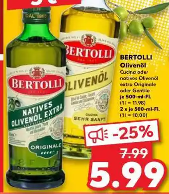 Kaufland BERTOLLI Olivenöl Angebot