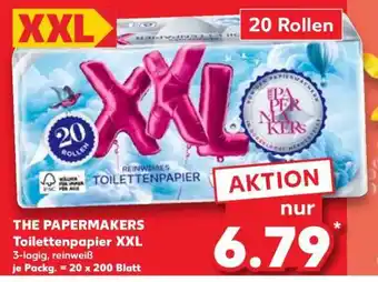Kaufland THE PAPERMAKERS Toilettenpapier XXL Angebot