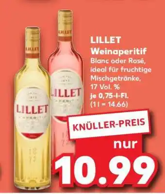 Kaufland LILLET Weinaperitif Angebot