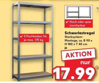 Kaufland Schwerlastregal Angebot