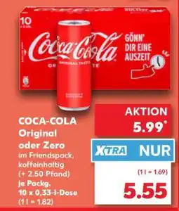 Kaufland Coca-Cola Original oder Zero Angebot