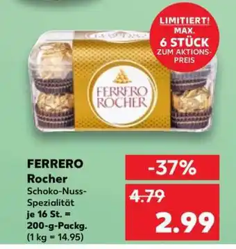Kaufland Ferrero Rocher Angebot